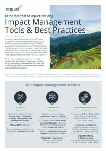 Innpact IMM Presentation Flyer