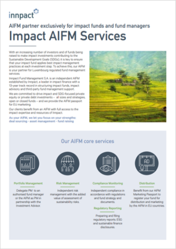 Innpact Services AIFM